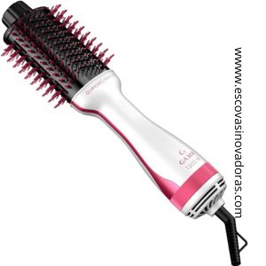 GA.MA Italy Escova Secadora Gama Glamour Pink Brush 1300W - 220V 