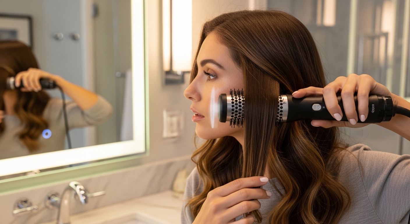 Como usar a escova rotativa do jeito certo