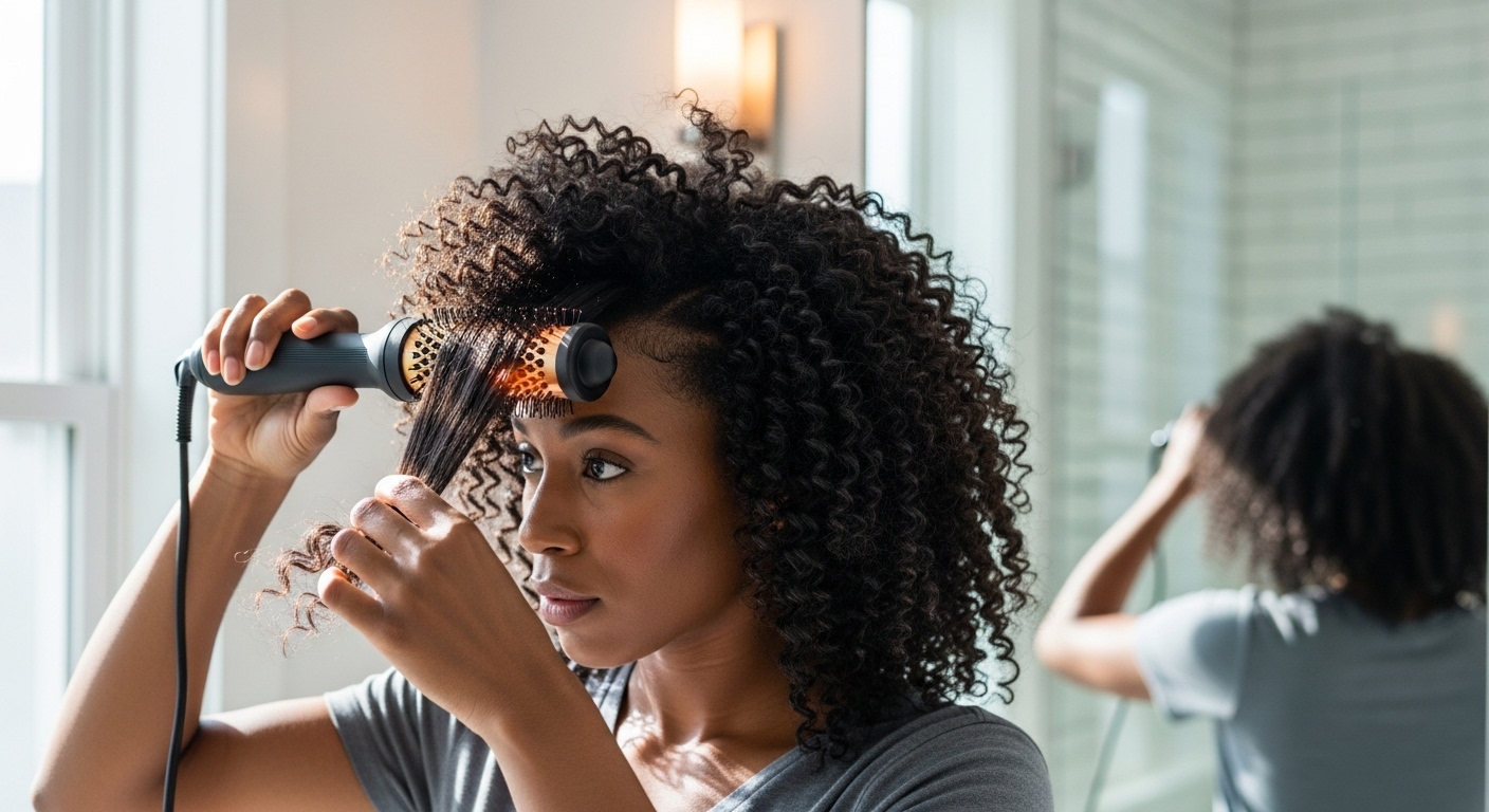 Escova rotativa é boa para cabelos cacheados? Descubra agora!