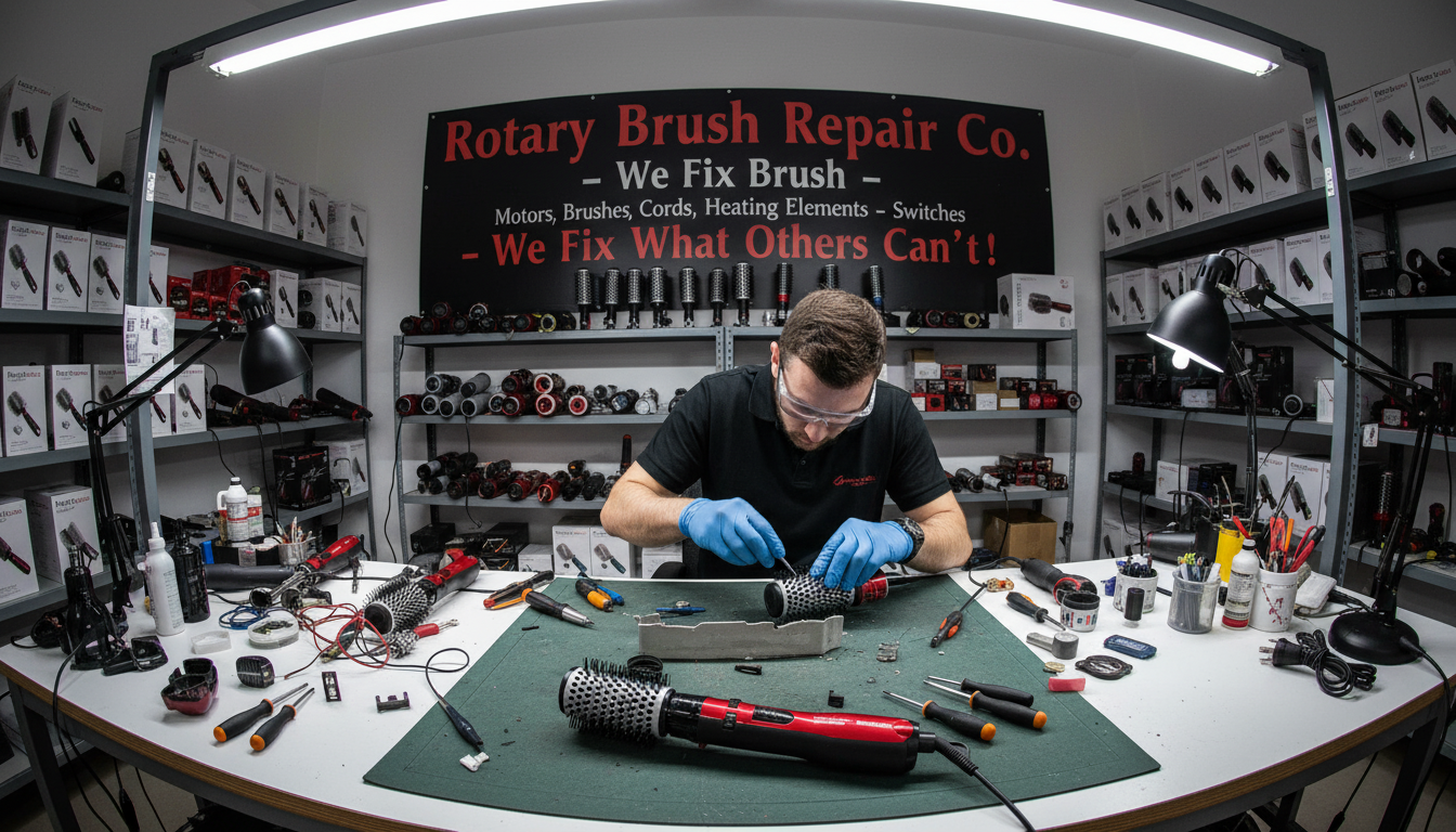 Onde consertar escova rotativa