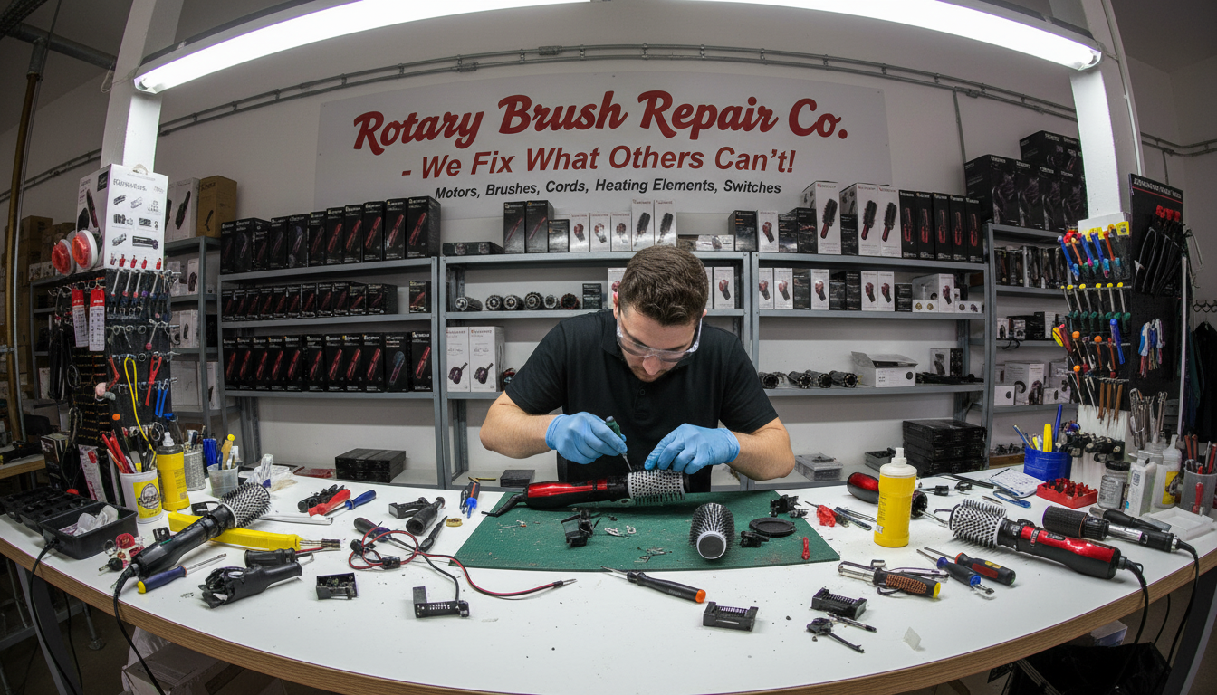 Como Tentar Consertar sua Escova Rotativa em Casa
