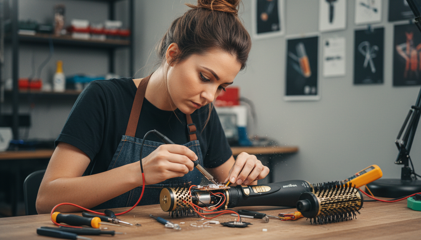 Soluções práticas para quando a escova rotativa não esquenta