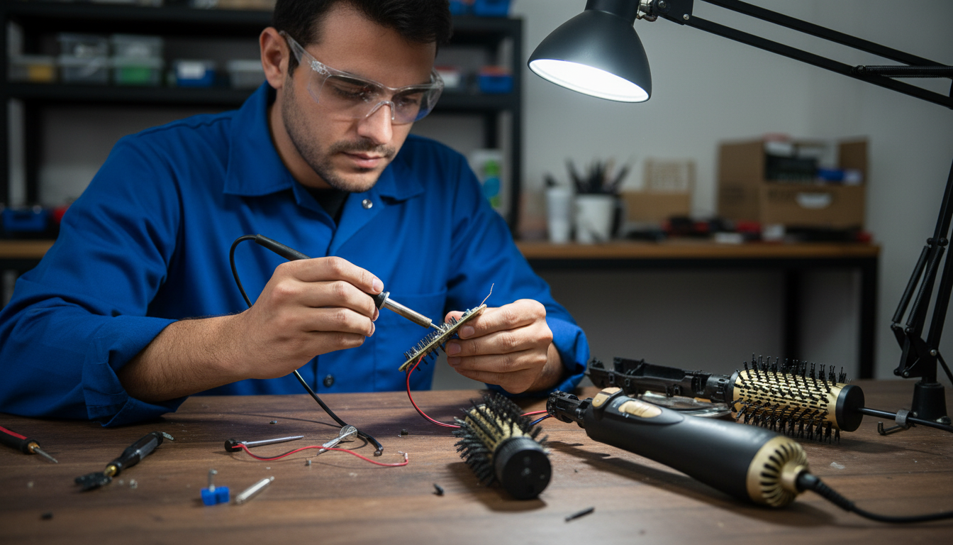 Escova Rotativa Não Esquenta